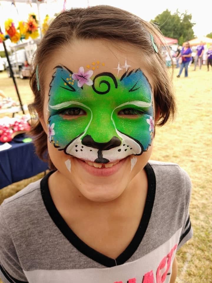 Face painting example 4